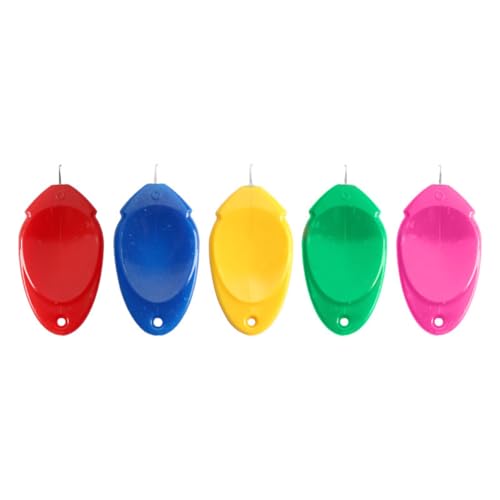 Needle Threaders, Needle Threader Tool, Needle Threaders for Hand Sewing with Clear Box, Simple Needle Threader Great for Needle Work, Sewing Machine, Embroidery, Cross-Stitch,10Pcs Colors Random