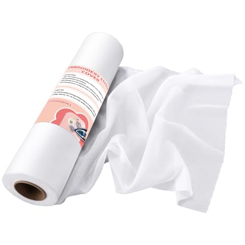 Soft & Cozy Embroidery Stitch Cover Stabilizer 12" x 10Yd, Fusible Backing