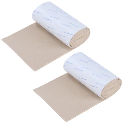 Felt Furniture Pads, 40 x 5 x 0.12 Inch Felt Strips, 2 Pack - color: Beige, size: 5" x 40" (2 Pack)