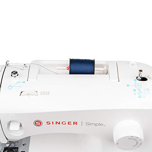 SINGER 60013 All Purpose Polyester Thread - color: Navy, size: 1- Pack