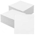84 Pcs White Solid Precut Quilting Cotton Fabric Squares 8 x 8 Inch - color: White, size: 8″