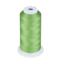 Simthread 100% Cotton Thread 1641 Yards Green Apple Color for Sewing Quilting - color: Green Apple