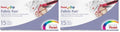 Pentel Arts Fabric Fun Pastel Dye Sticks, 15 Color Set (PTS-15) (Pack of 2) - size: 15 Count (Pack of 2), style: Fabric Fun Pastel