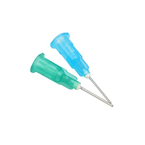 120Pcs 1/2" Industrial Liquid Dispenser Needle Adhesive Glue Dispensing Blunt Tip Luer Lock