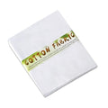 30 pcs White Cotton Fabric Squares, 9 x 9 Inches Quilting Fabric Squares, 100% Cotton Quilting Fat Quarters Bundles, Sewing Project, Patchwork, DIY Crafts