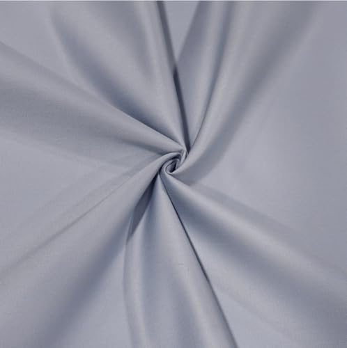 12pcs Cotton Sateen Fabric Squares 20x20 Inches – 1000 Thread Count for Cushions, Quilting Sewing, Patchwork and Crafts (Blue) - color: Blue