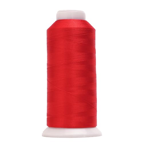 High Tenacity Polyester Embroidery Machine Thread 40WT(120D/2) 4000M Per Spool for Commercial and Domestic Embroidery Machine (Cinnamon Candy-1637) - color: Cinnamon Candy-1637