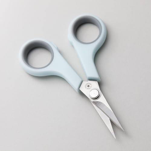 Missouri Star Small Scissors 4.5” - Mini Scissors All Purpose for Cutting Fabric, Sewing, Crafting - Ultra Sharp with Comfort Grip and Blade Cover - size: 4.5 Inch