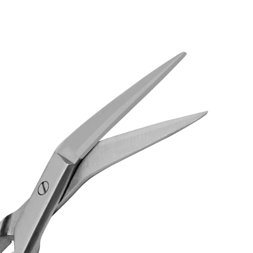 Iris Scissors 4.50" Str/Cud/Angled TC Tungsten Carbide, Supercut O.R. Grade (T/C Tungsten-Carbide Angled) - style: T/C Tungsten-Carbide Angled