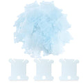 LOKUNN 100 PCS Embroidery Floss Bobbins Embroidery Floss Organizer - color: Blue*100