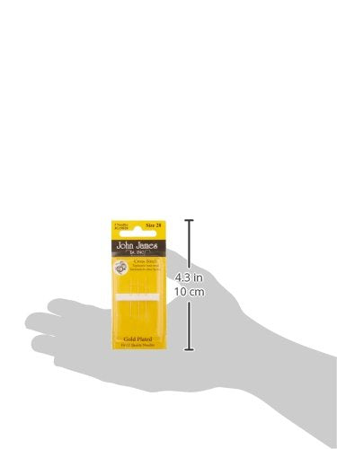 Gold Tapestry Hand Needles-Size 28 3/Pkg