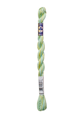 DMC 415 5-4060 Color Variations Pearl Cotton Thread, Size 5, 27-Yard, Weeping Willow - color: Weeping Willow