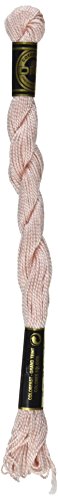 DMC Pearl Cotton Skeins Size 5-27.3 Yds: Ultra Very Light Shell Pink