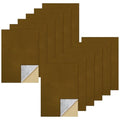 Biaungdo Self Adhesive Felt Sheets, Brown, 12 Pcs, 8 x 12 Inch - color: Brown