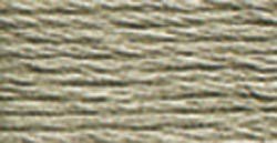 DMC Six Strand Embroidery Cotton 100 Gram Cone: Beaver Grey Medium - color: Beaver Grey
