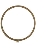 Nurge Premium Quality Beech Wood Embroidery Hoop, Cross Stitch Hoop with Gold Plated Adjustable Brass Screw for DIY Projects Ideal for Crafters,Beginners & Professionals - 12.2" Diameter & 0.62" Thick - size: 12.2" / 310mm Dia