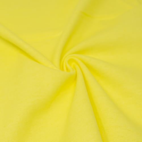 RTC Fabrics 42"/43" Wide 100% Cotton Flannel DIY Crafting, Quilt, Sewing Fabric By Bolt, Light Yellow - color: Light Yellow, size: 8 yard bolt