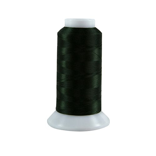 Superior Threads Bottom Line 2-Ply 60-Weight Polyester Embroidery Quilting Sewing Thread - 3,000 Yard Cone (#647 Dark Sage) - color: Dark Sage, size: 3000 yd