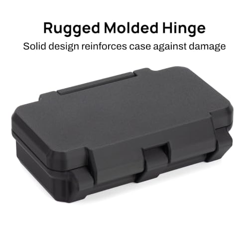 Peptide Case with 4 3ml Vial Slots, Syringe and Skin Wipe Compartments