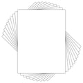 Golden State Art 18x24 White Uncut Picture Mats Matboards, Pack of 10 - size: 18x24