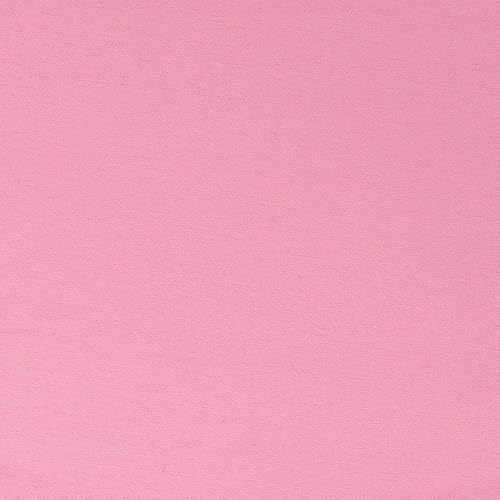 RTC Fabrics 42"/43" Wide 100% Cotton Flannel Solid Light Pink Color DIY Crafting, Quilt, Sewing Fabric, 2 Yard precut - color: Light Pink, size: 2 yard pre cut