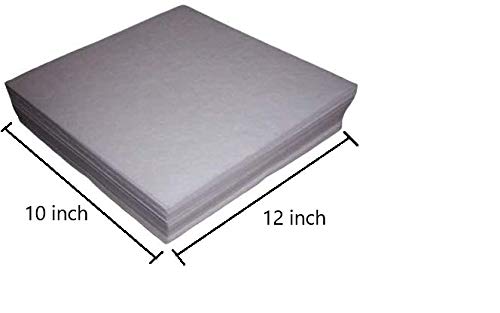 Tear Away - Machine Embroidery Stabilizer Backing 100 Precut Sheets- Medium Weight 1.8oz. - 12"x10" - Fits 5x7 Hoop Size - from ThreadNanny - size: 12"x10" Sheet