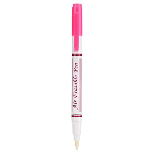 HEEPDD 3Pcs Fabric Marking Pen, Water Erasable Pen Double Head Heat Erasable Fabric Marking Pens DIY Cloth Sewing Accessories