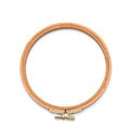 Wooden Embroidery Hoop Craft Useful Cross Stitch Hoop, Household Beech Rack Circle Sewing Tool ﻿(4inch) - color: 4inch