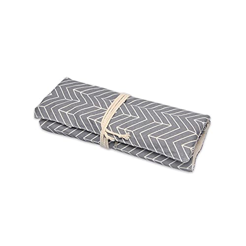 Teamoy Knitting Needle Crochet Hook Case Organizer Holder(up to 14"), Gray - color: Gray, size: 14 inches