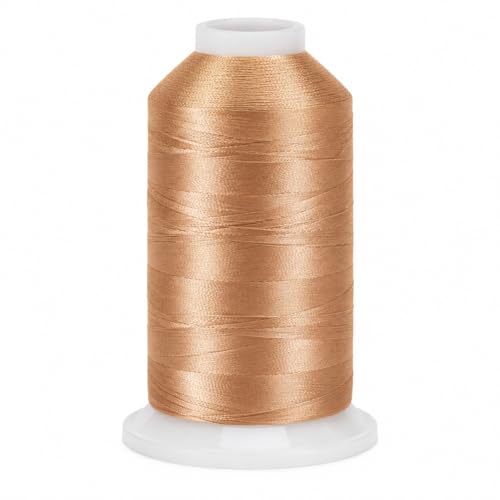 Simthread Embroidery Machine Thread 5000M 40WT Polyester, Conch Shell S012 - color: ConchShellS012