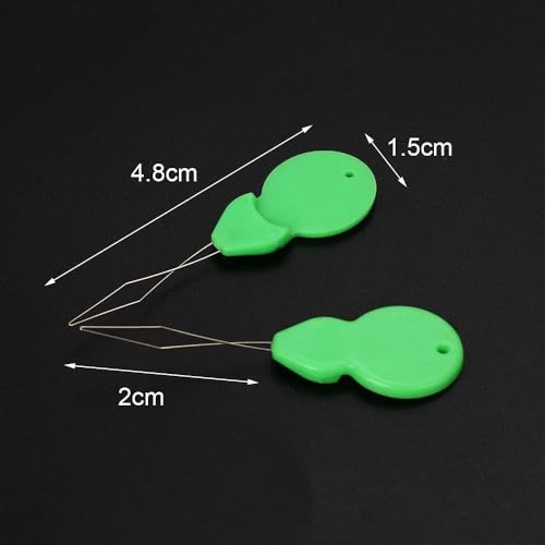 10 Pcs Multicolor Plastic Needle Threaders, Useful Sewing Needle Threaders, Universal Loop Wires, Embroidery Needlework Arts, Crafts and Sewing