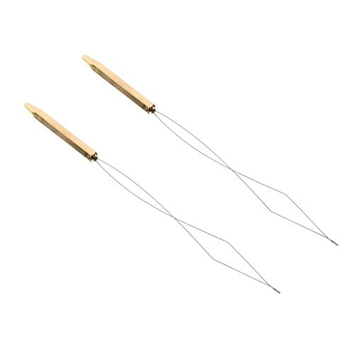 2 Pieces Fly Tying Bobbin Threader Half Hitch