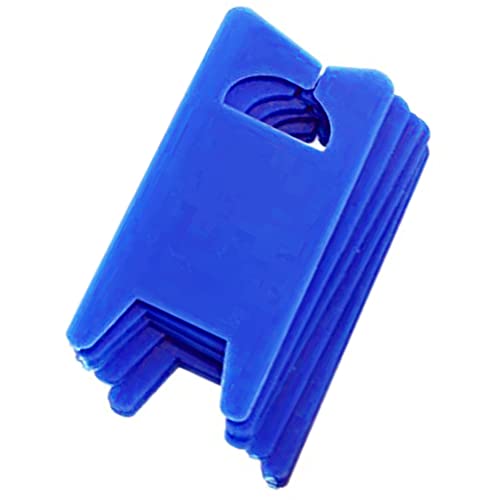 SagaSave Large Yarn Bobbins Spool Thread Knitting Sewing Crochet Weave Winder Tool Cross Stitch Bobbin Organizer Thread Holder(50pcs, Red, Large) - color: Red, size: 50pcs,Large