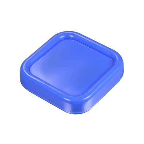 HARFINGTON Magnetic Pin Cushion Square Sewing Pin Holder Blue - color: Blue