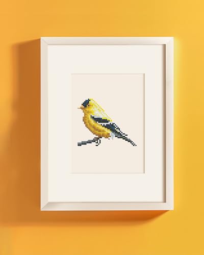 PeakLuv Small Diamond Art Kits Birds Mini Diamond Painting Kits for Adults - color: Birds