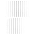HARFINGTON 25pcs Sewing Needles 0.4mm Diameter 55mm (2.17") Long Ultra-Thin Stainless Steel Hand Embroidery Bead Needles for Jewelry Making DIY Crafts - size: 0.4mm Dia + 55mm Length