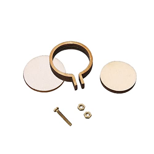 Mini Embroidery Hoops - 1 Inch Small Round Wooden Embroidery Frame (20 PCS)