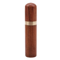 Pocket Portable Wooden Box Toothpick Holder Embroidery Hand Sewing Needle Storage Case Rosewood