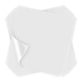 Outus 100 Sheets 8 x 8 Inch Water Soluble Stabilizer for Embroidery - size: 8 x 8 Inch/ 20 x 20 cm