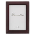 Lawrence Frames Estero Collection, Walnut Wood Picture Frame, 4x6, Esspresso Brown - color: Esspresso Brown, size: 4x6