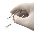 RWD VANNAS Micro Spring Scissors, 3.2" Curved Tapered Tip (S11002-08) - size: Curved Tapered Tip - S11002-08