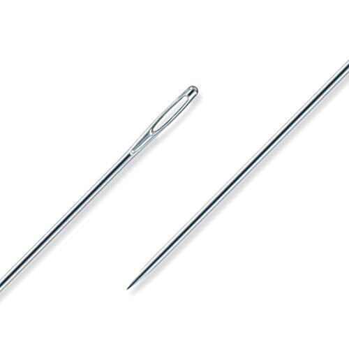 Dritz 56E-7 Embroidery Hand Needles, Size 7 (16-Count) - size: Size 7