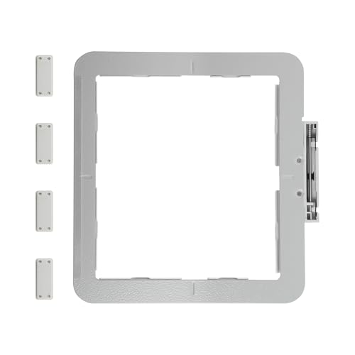 Brewland Magnetic Embroidery Hoop for Janome MC550E MC500E 7.9x7.9in - size: 7.9"x7.9"(200x200mm)-JA412MK