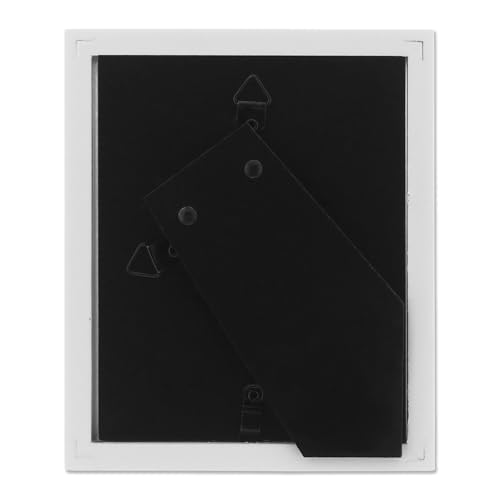 Lawrence Frames White Wood Picture Frame, Gallery Collection, 4x5 - color: White, size: 4x5