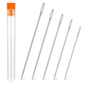 Wonvoc Long Sewing Needles, 5 Sizes 3.5/3.9/4.9/5.9/6.9 Inch Long Needles - size: 5 PCS
