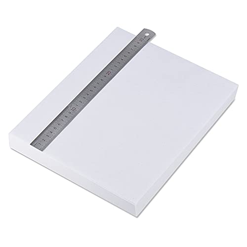 Simthread Tear Away Embroidery Stabilizer Backing - 1.8 Ounces Medium Weight 10" x 12" 100pcs / Pack, Precut Sheets for 5x7 Machine Embroidery Hoop - size: 10"x12" 100pcs