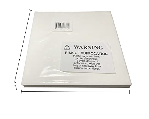 HimaPro Tear Away Embroidery Stabilizer Backing 1.8 Ounce Medium Weight(8" x 8" x 100 Sheets) - Great for 4 x 4 and 6 x 6 Hoops - color: 8" x 8" x 100 Sheets