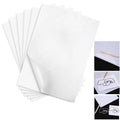 Yesallwas 50 Sheets White Carbon Transfer Paper Tracing Copy Paper, Idea for Wood/Paper/Canvas and Other Art Surfaces Tracing Copy(A4/8.3 x 11.5 Inches) - color: A4 White