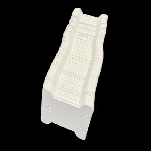 200 Pcs Embroidery Floss Bobbins,Cardboard Embroidery bobbins (White)