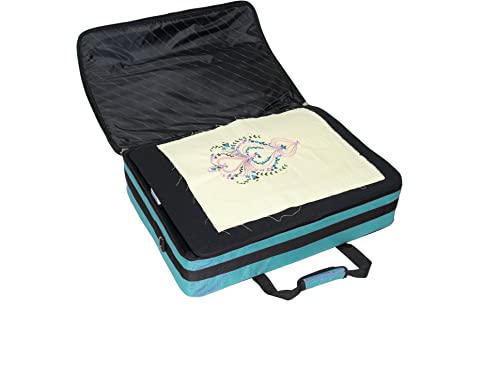 Tutto 26" Embroidery Bag - Large - color: Turquoise, size: 26-Inch